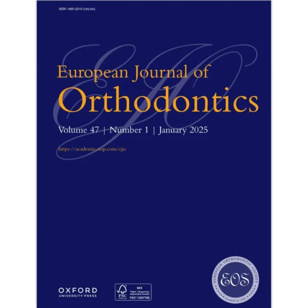 European Journal of Orthodontics from 2020 to 2025